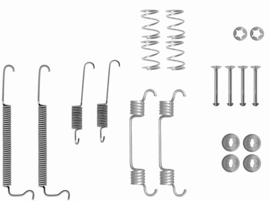 Accessory Kit, brake shoes TEXTAR 97047800