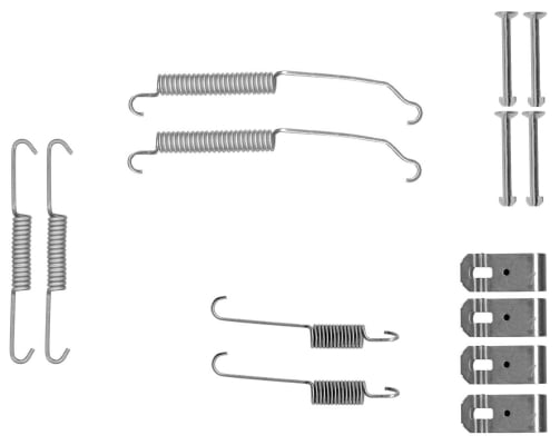 Accessory Kit, brake shoes TEXTAR 97048000