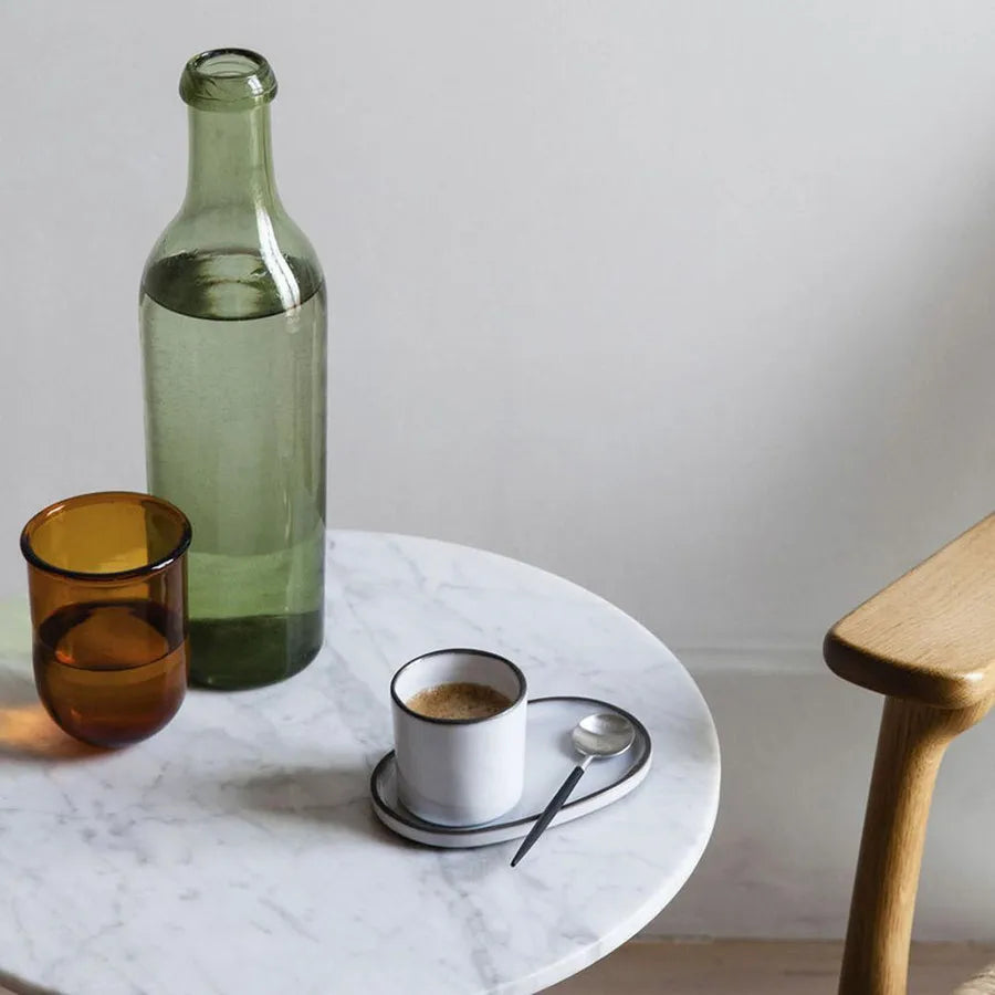 Revol Caractere Saucer, 13cmx8cm, White Multi