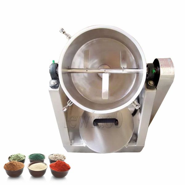 110V 220V Rotary Cone Chemical Dry Powder Mixing Machine Blender Mixer Powder Additive Food Maize Mixer