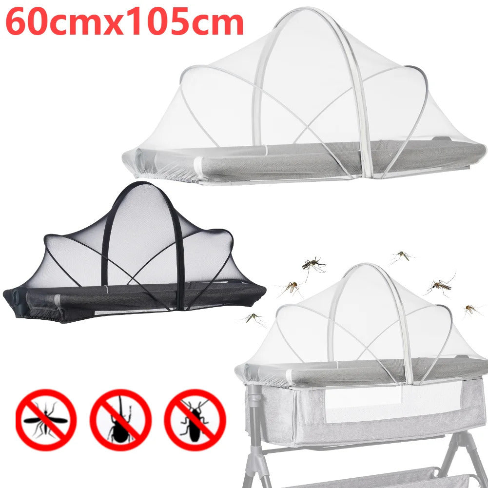 Baby Mosquito Net Tent Breathable Folding Crib Cover for To Keep CatsBugs Out 250611