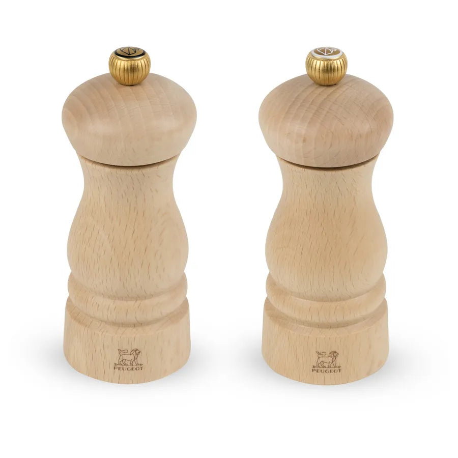 Peugeot Clermont 2 Piece Salt and Pepper Grinder, 13cm, Natural