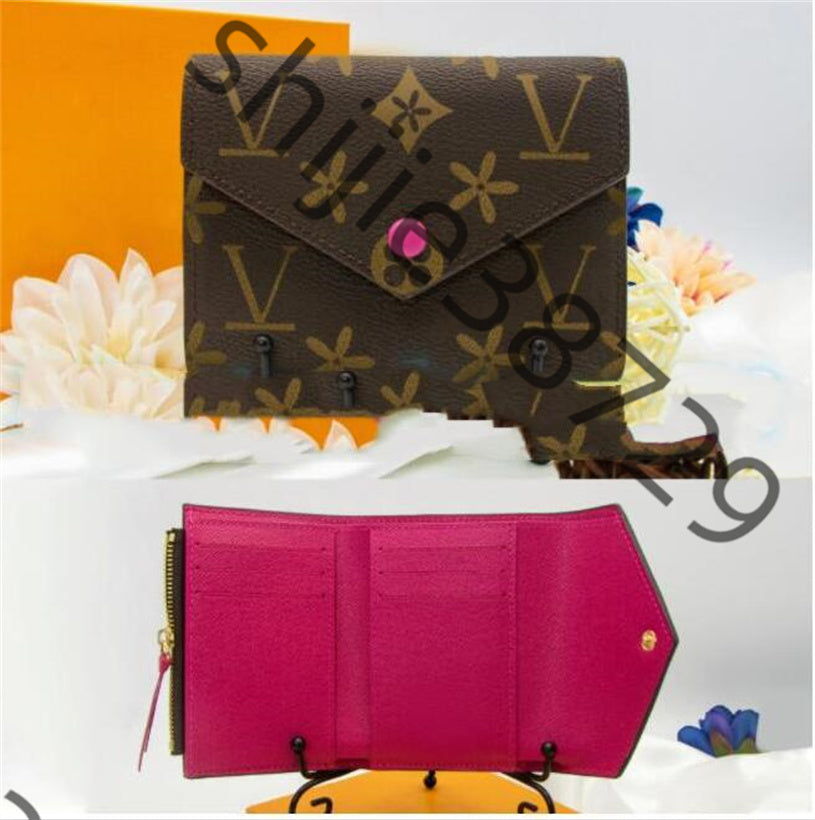 M41939 rosalie coin purse s Designer bag Man wallet Card Holder Coin Pouch Women&#039;s Cardholder Genuine Leather zippy wallets small Key Purses po