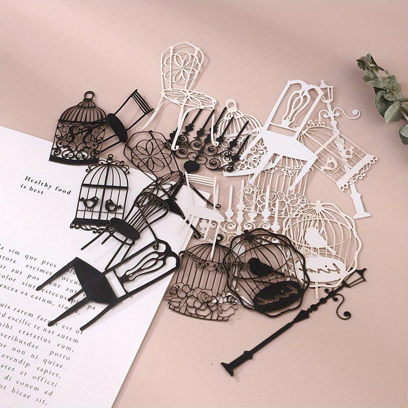 TEMU 20 Sheets-pack, Vintage Handbook Decoration Paper - Notebooks, Parties, And More!