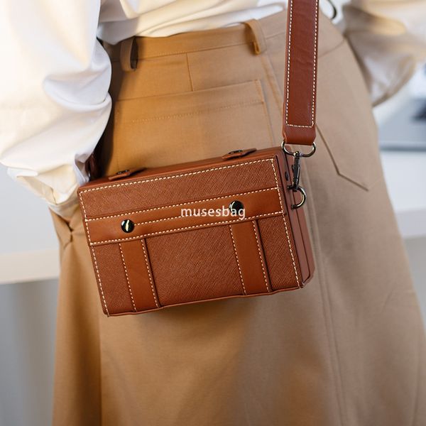 New sunspot bag men&#039;s fashion cool small square bag fashion casual stereotyped bag personality brand niche crossbody bag