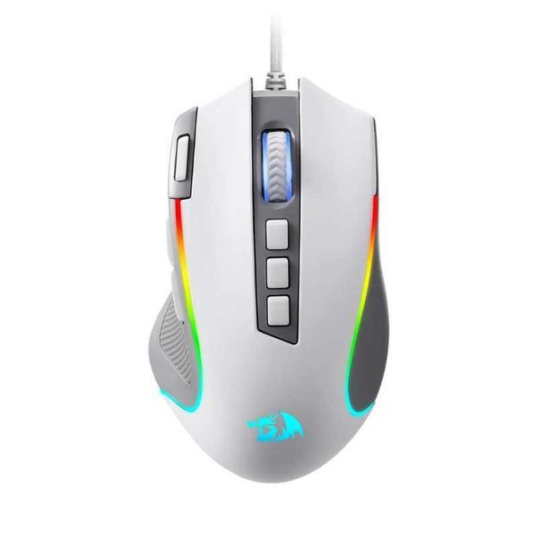 Redragon M612 RGB Gaming 8000 DPI Wired Optical Gamer Mouse 9 Programmable Buttons 5 Backlit Modes Z250113