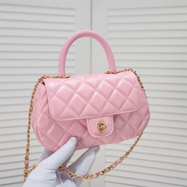 Designer Bag Women&#039;s Luxury Bag Retro Mirror Quality Flap Chain bag crossbody shoulder bag handbag genuine Classic Diamond Lattice Mini