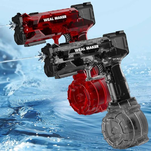 Areia brincar água divertida dropshipping vendendo armas de tiro elétricas Toy Toy Totalmente Automático Spray Automático Toys de Piscina Ex