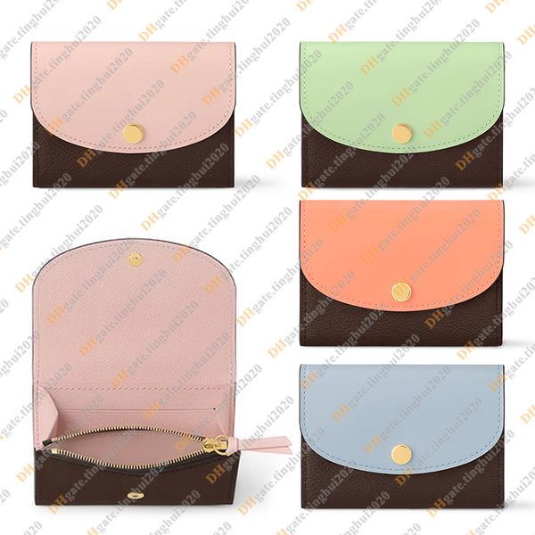 Ladies Fashion Casual Designer Luxury Rosalie Coin Purses Wallet Key Pouch Credit Card Holder TOP Mirror Quality M83600 M83581 M83582 M83583