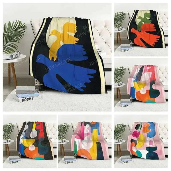 Plaid sofa for Knee blankets warm winter bed cover throw blanket Decor boho warm fleece Nordic Vintage Morandi Soft and hairyB270715