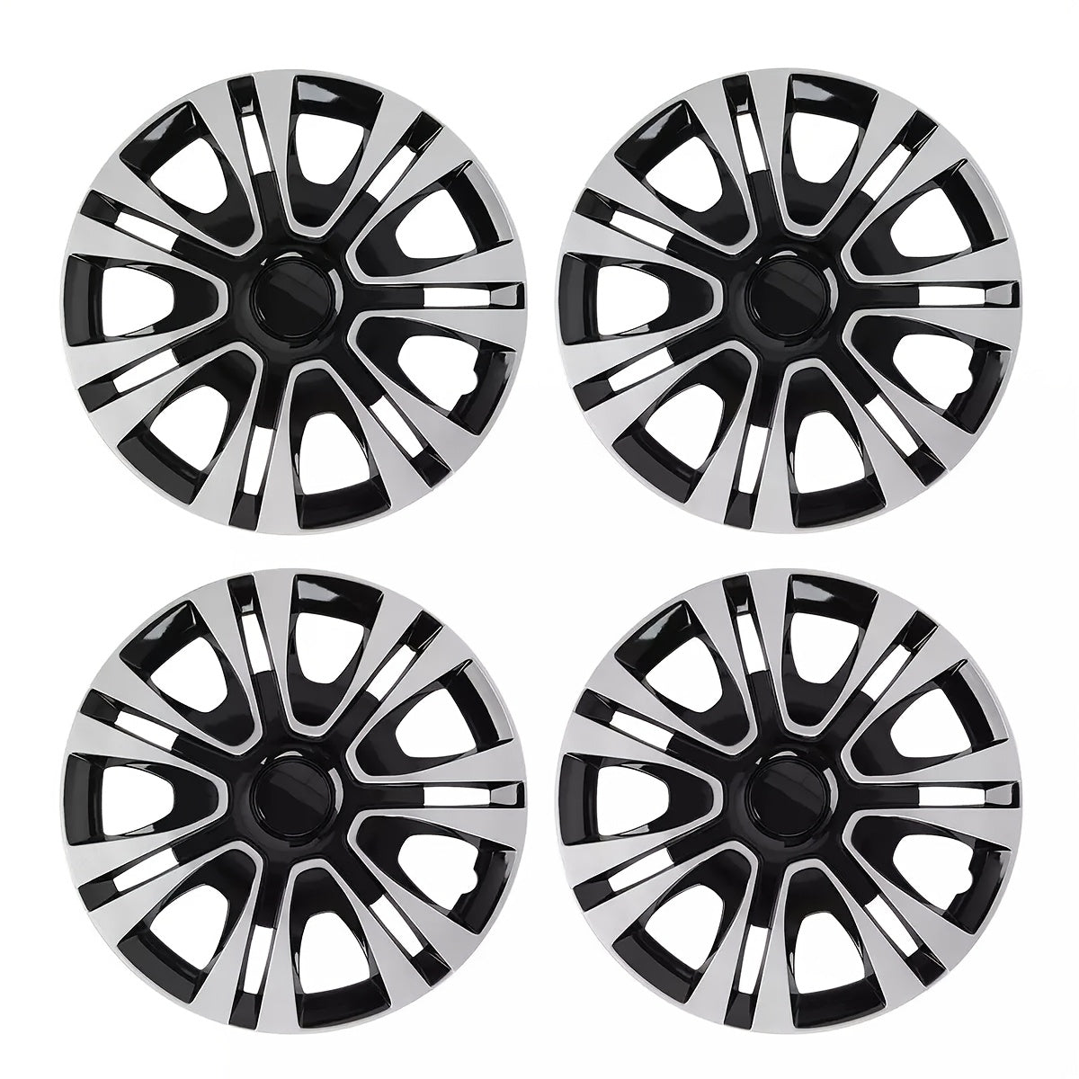 TEMU 15 Inch Hubcaps -universal Wheel Cover-- Rim Covers For Auto Tire Replacement - Exterior Wheel Covers With Durable Construction--pack Of 4--for