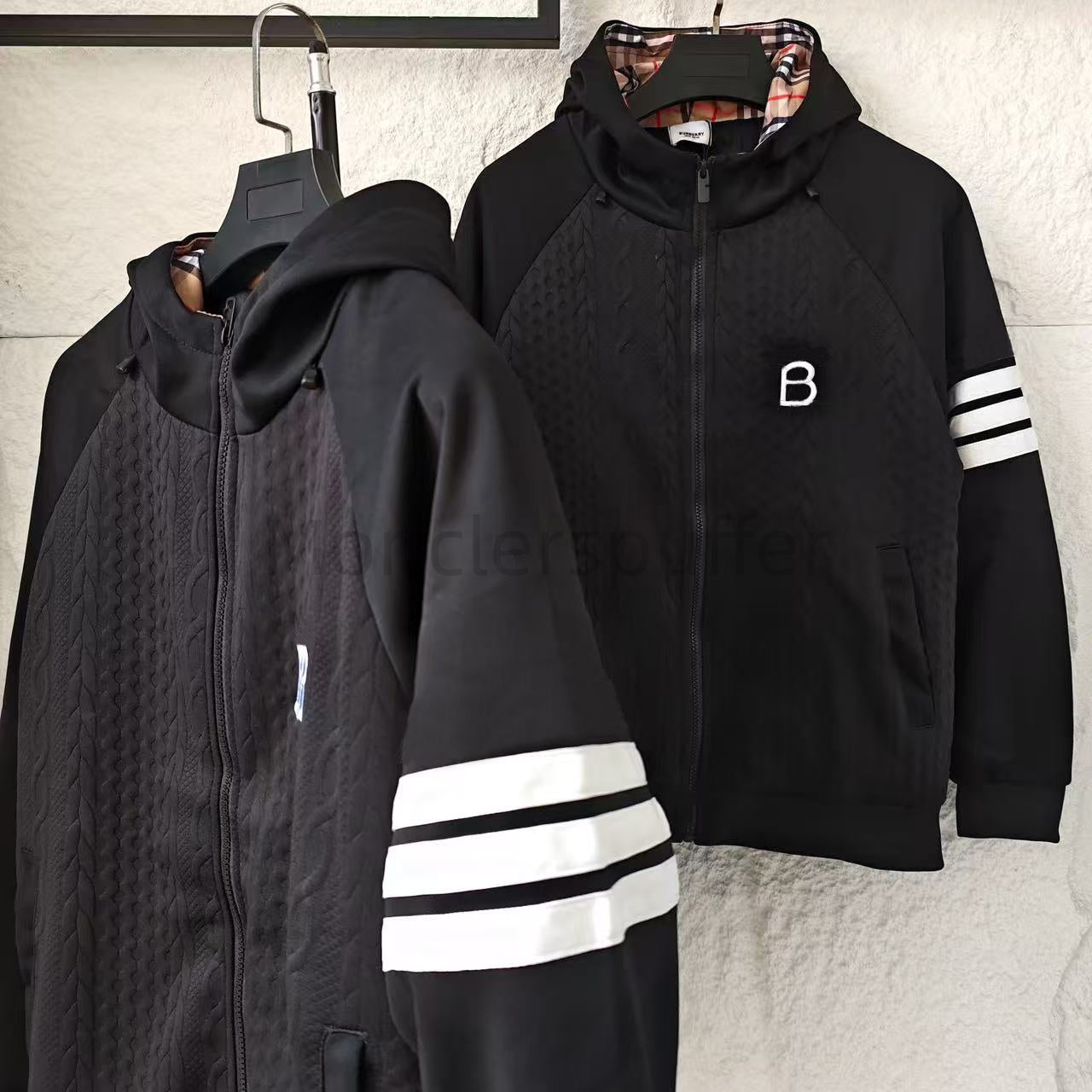 Designer Jacket Men Hoodies Puffer British Style Shirt Hooded Hoody Women Polo Hoodie Zipper Jacket Casual Sweatshirts Tracksuit Brand Hoodie