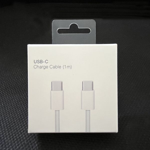 OEM Quality 1m 3FT USB PD 20W 12W Type C to C Super Fast Charging Cords Quick iPhone Charger Cord iPhone Cable for iPhone 14 13 12 11 X Pro