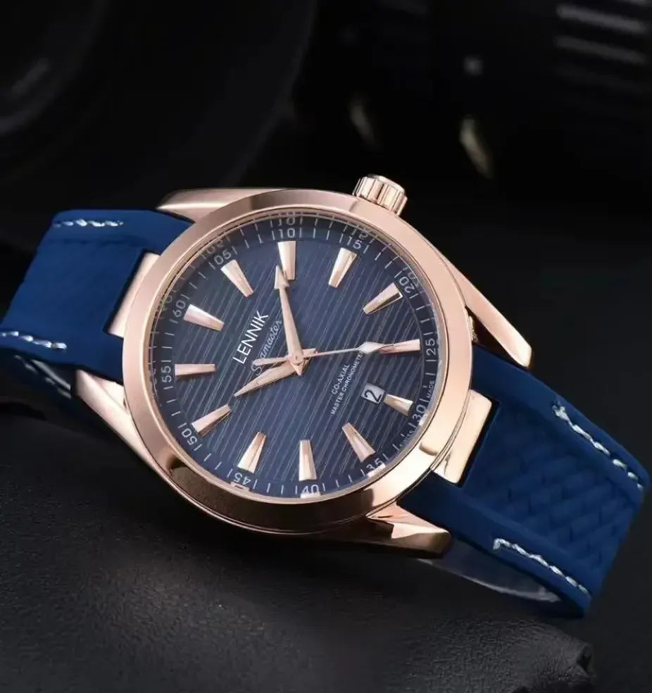 188 Top Quality AAA Watches for Men Original Brand Multi-function Quartz Wristwatch Chronograph Automatic Date Daily Waterproof Male Clock