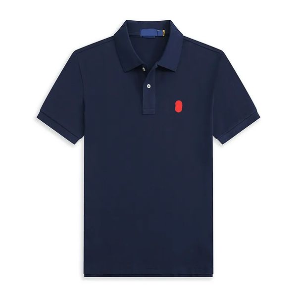 10A Quality Brand Pony embroidery polo ralp shirts Mens polo shirts designer pony shirt Business standing collar cotton fashion mens women p