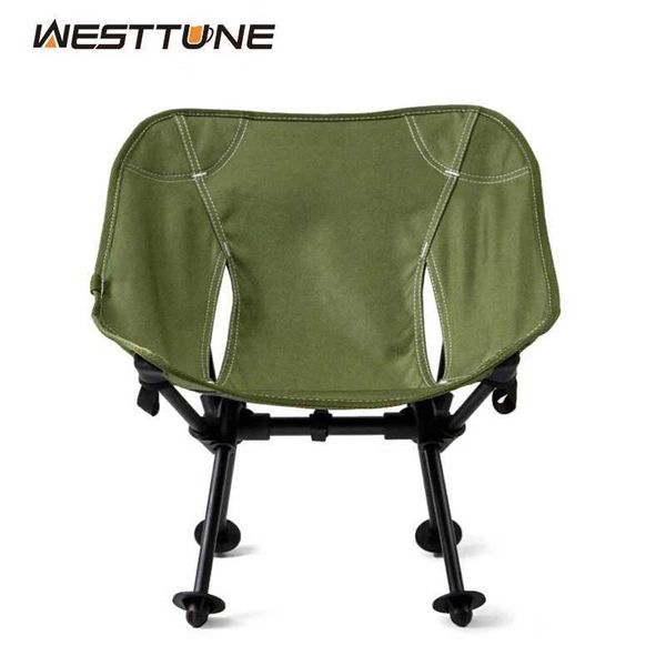 Camp Furniture Western Union Childrens Camping Lunar Chair Folding Armrest Backrest Mini Ultra Lightweight Storage Tactical H241121