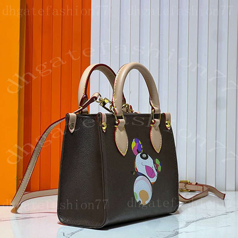 Designer New womens bag graffiti tote soft leather crossbody shoulder bags women handbag graffiti pillow purse high quality Bag