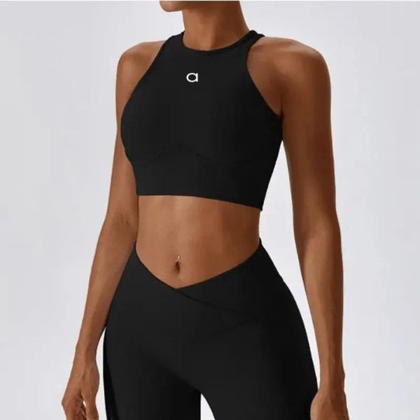 Yoga Sports Bras Top and Flare Pants Suit Up Bra Shockproof Jogger Fitness Sports Vest Pilates Thread Hollow Beauty Back Tight Yoga Bra Tank