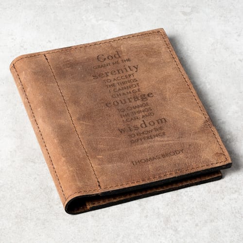 Serenity Prayer Card Holder