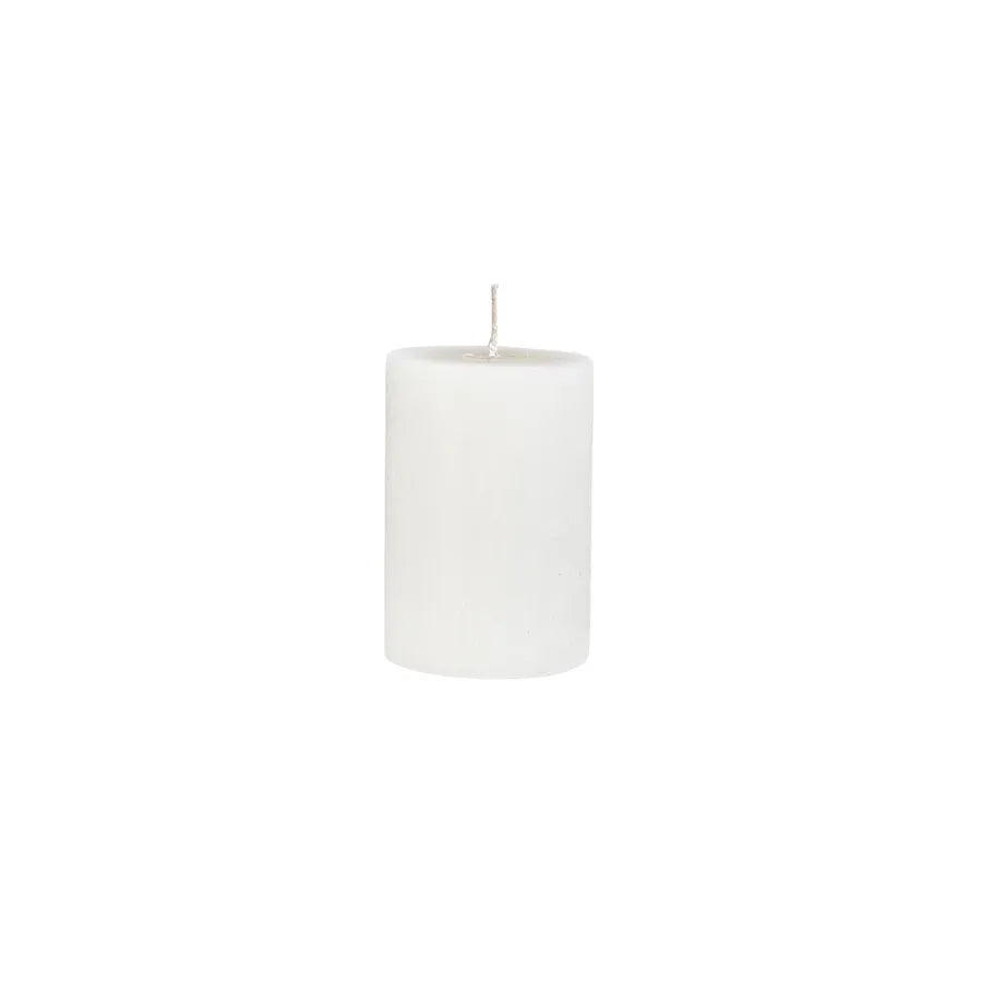 Karaca Home Cylinder Candle, 6,5x10 cm, Ecrou