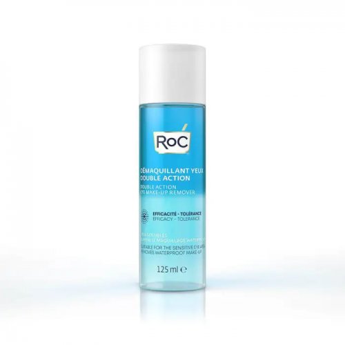 Roc Double Action Face Cleanser Eye Make-up Remover 125ml