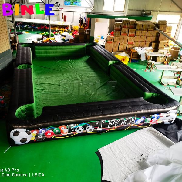 wholesale Hot Selling Human Inflatable Snooker Football-Soccer Table Pool Portable Snookball Funny Indoor Outdoor Sport Games 001