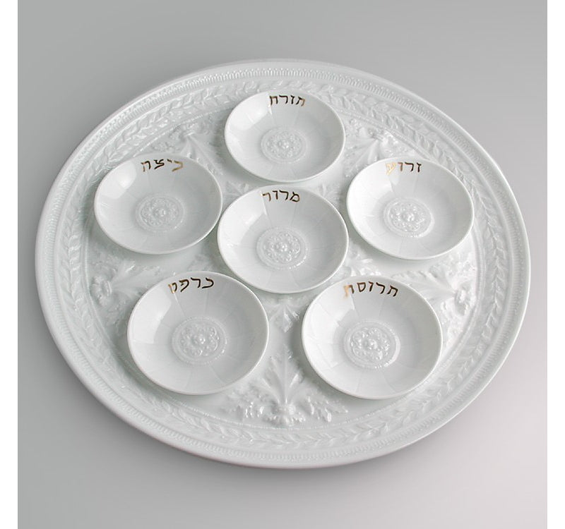 Bernardaud Louvre Mini Seder Plates, Set of 6