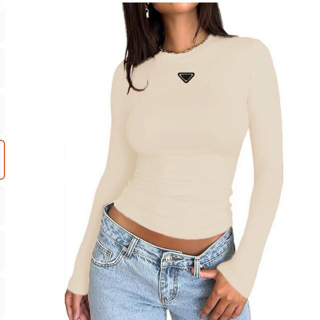 25ss Designer womens shirt cardigan knitted jacket fashionable long sleeved high-end jacquard sweater letter knitted womens t-shirt Sleeve Blouses S