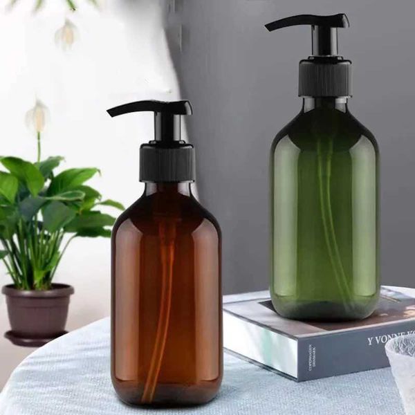Update New 300-500Ml Portable Lotion Shampoo Dispensers Bathroom Shower Gel Holder Soap Dispenser Empty Bath Pump Refillable Bottles