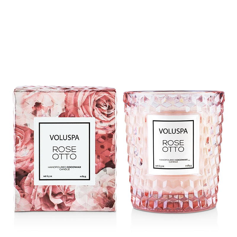 Voluspa Rose Otto Classic Candle, 6.5 oz.