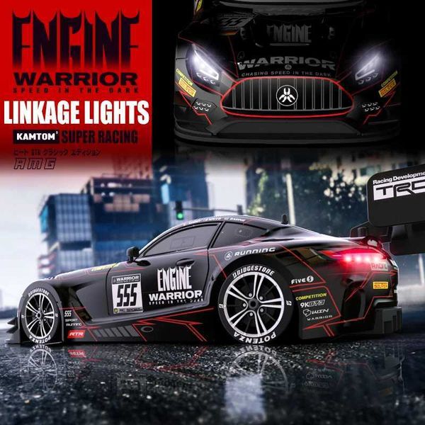 Drift car 1 16 40km-h 2.4G four-wheel high-speed 2 sets of tires Classic Edition Professional Racing Rc Adult Gift X241101