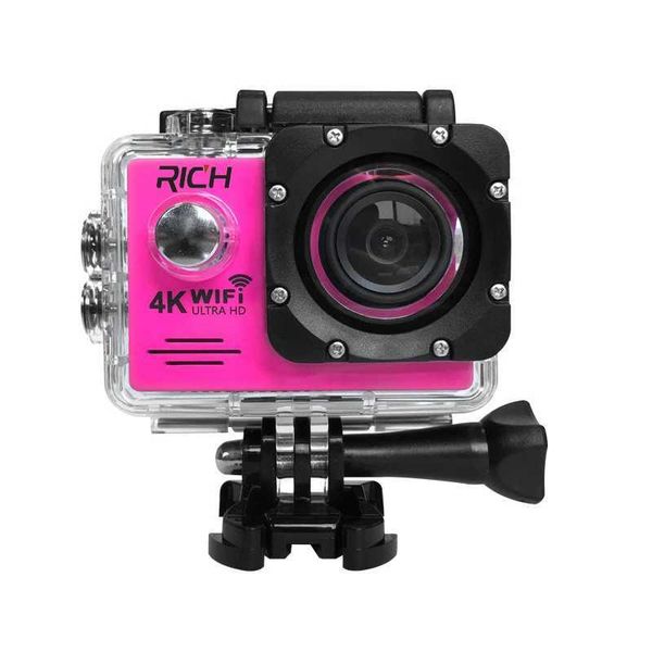 Sports Action Video Cameras RICH J7000 4K Action Camera WiFi Ultra HD 4K Underwater 30M Outdoor Sports Camera 2.0 LCD 1080p 60f Camera CL250