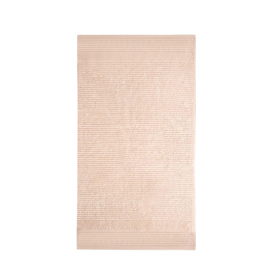 Karaca Home Rachel 100% Turkish Cotton Bath Towel, 100cmx150cm, Beige