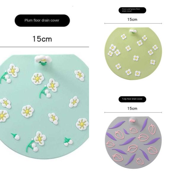 New Sewer Smell Removal Seag Silicone Cover Deodorant Pad Or Drain Covers For Home Kitchen Bathroom Sink