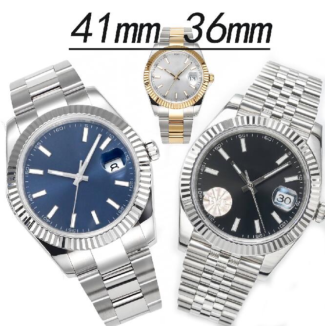 ST9 Man Womens Date Watch Luxury Precision Automatic 41mm 36mm Sapphire Mirror 904L Stainless Steel Band Fashion Designer Watches Auto Montre De Lux