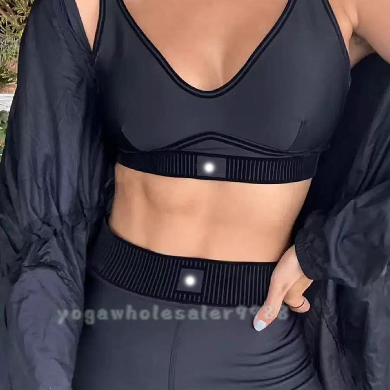 Tracksuit Align Yoga Set Women lingerie 2 Pieces Sportswear Gym Top workout sets Sports Bra Fitness High Waist Leggings Workout Sports Clothes Track