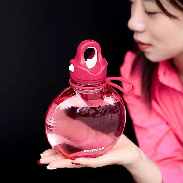 RevoMax Twist-Free Cute Tritan Plastic Bubble Water Bottles Portable Travel Sports Cup Fitness 20oz 592ml 250113