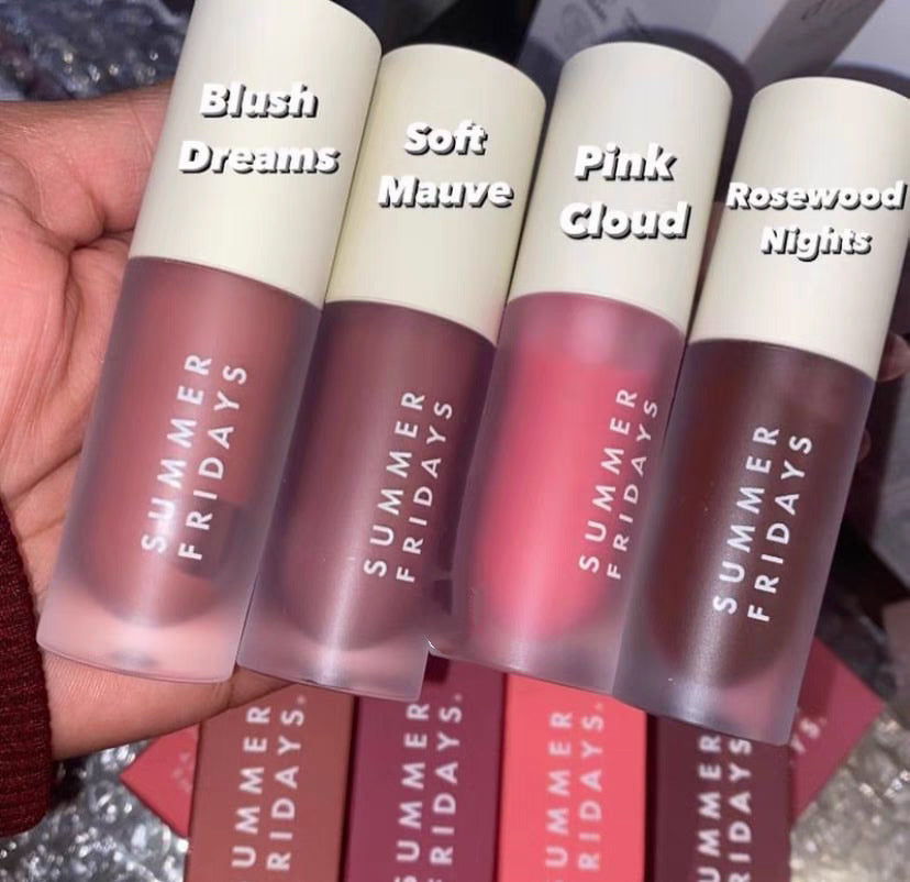 Makeup Lipgloss Dream Lip Oil 4.5g Liquid Lipstick Moisturize Smooth Lips Glaze Butter LipBalm Blush Dreams Pink Cloud 4colors SF LipCare Cosmetics