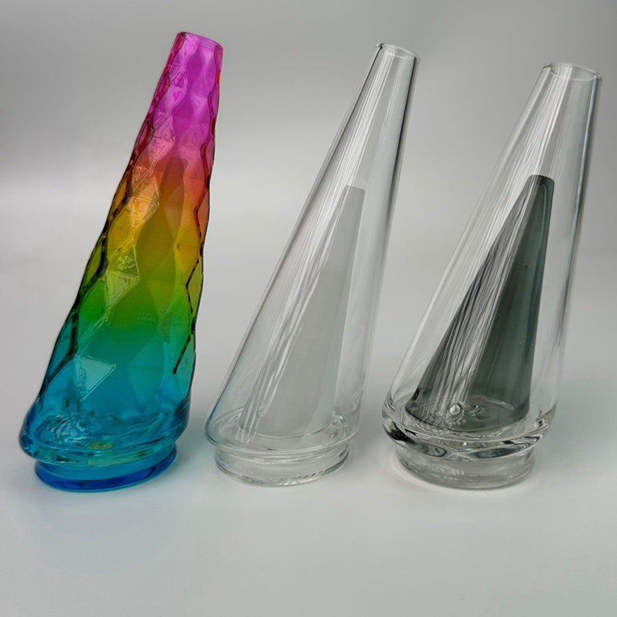 Colorful Puffco Peak Pro Replacement 2.0 Glass Bong Water Pipes Glass Dab Rig Water Bubbler Oil Bunner Mouthpiece Hookah Accessories V2