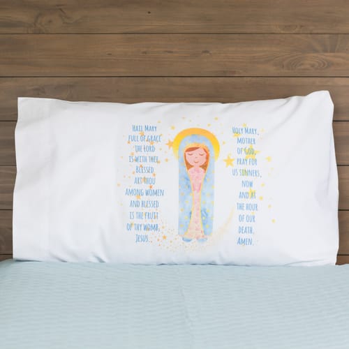 Hail Mary Pillowcase