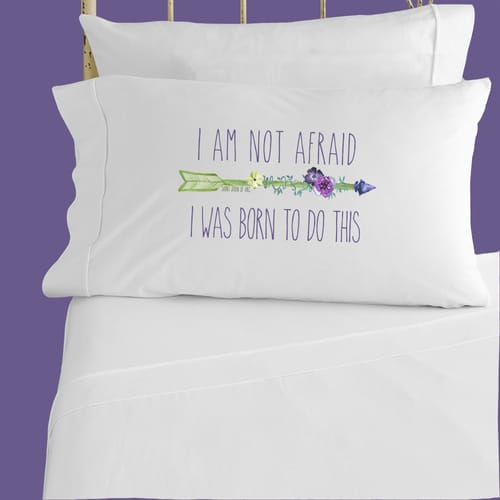 Joan of Arc &amp;quot;I Am Not Afraid!&amp;quot; Pillowcase