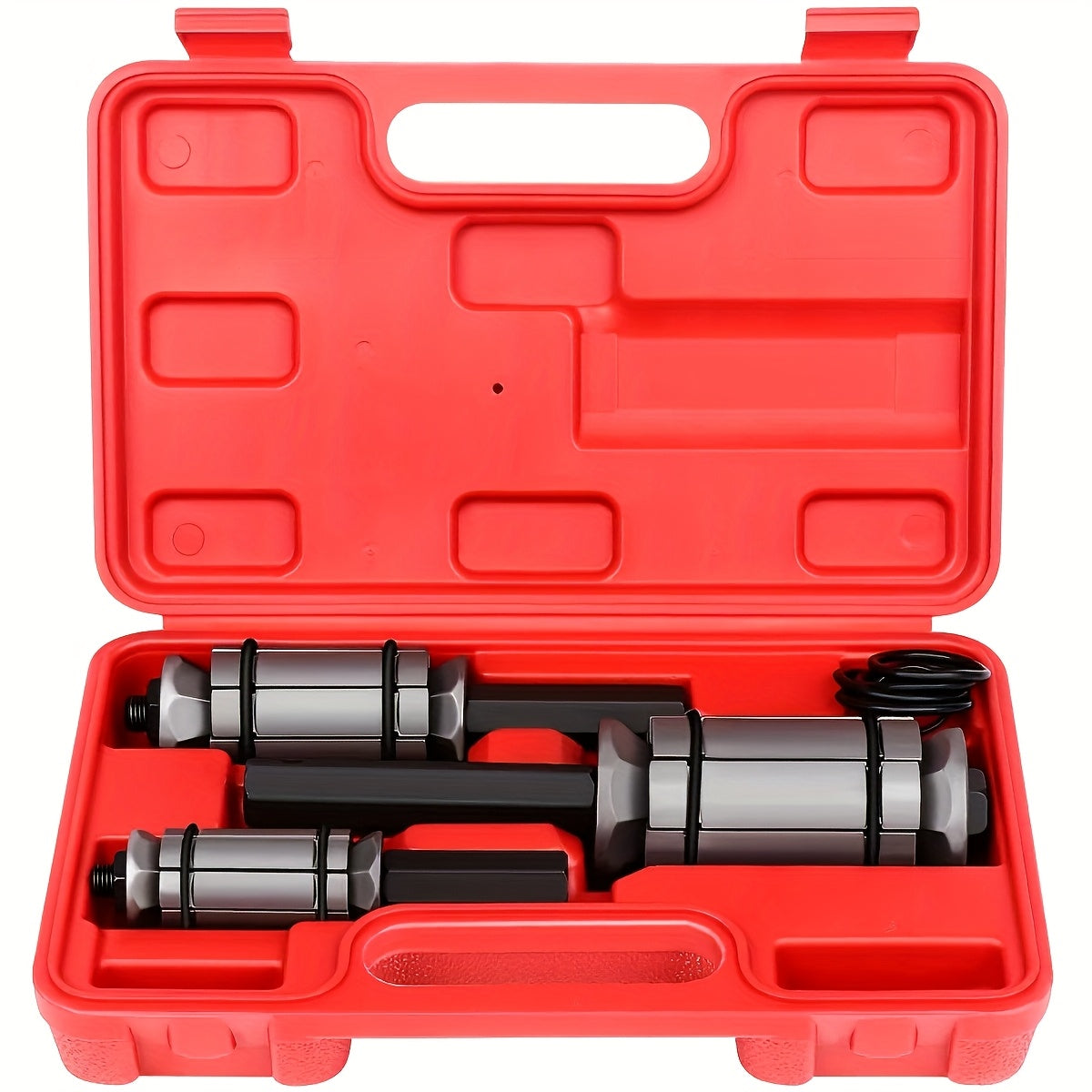 TEMU 3pcs-set Automotive Exhaust Pipe Expander Automotive Pipe Stretching Tool, Liner Pipe Expander Expansion Tool Set Is Suitable For Most Vehicles