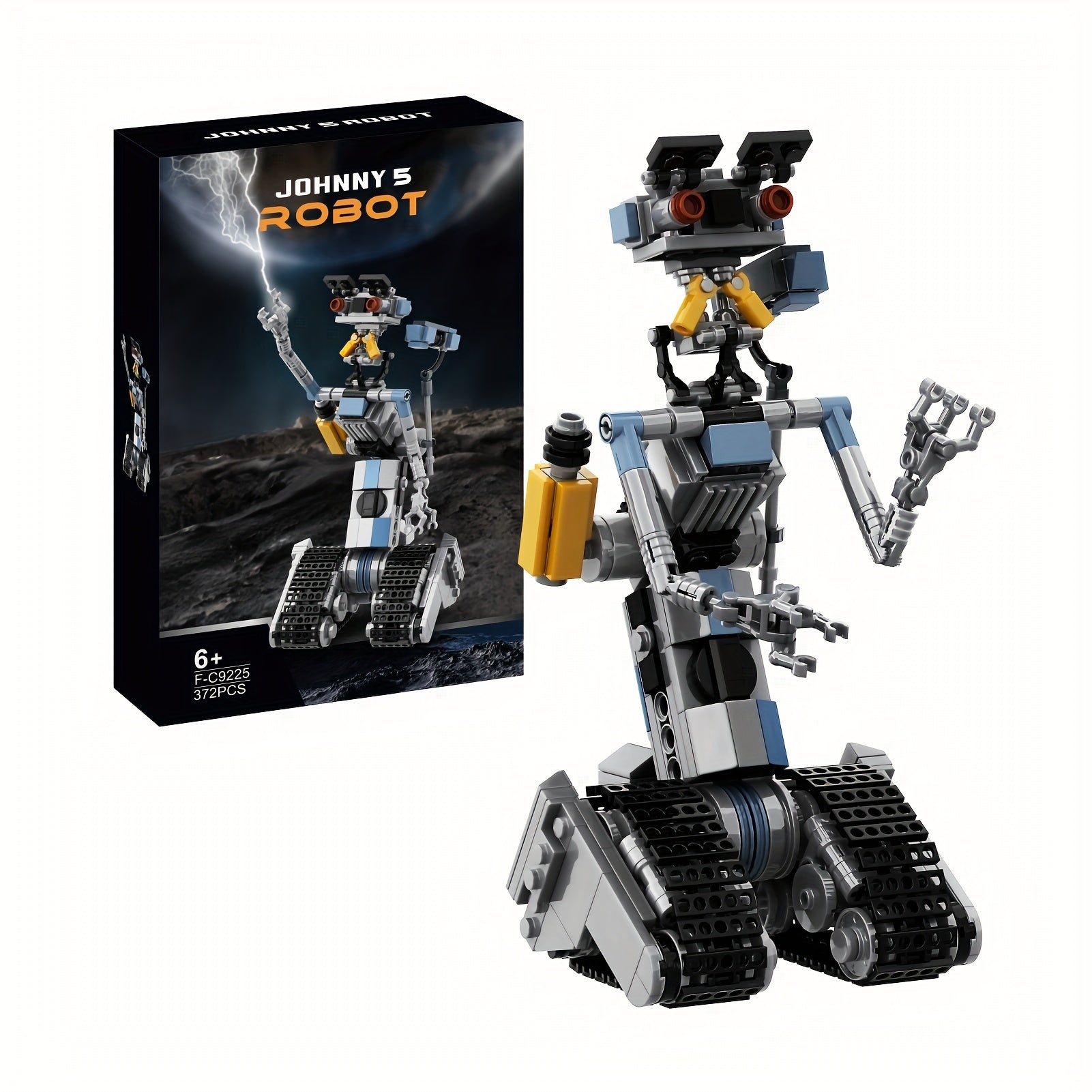 TEMU 369pcs Robot Model Building Block Toy Set Short Circuit Brick Collection With Gift Box, Creative Building Block Gifts