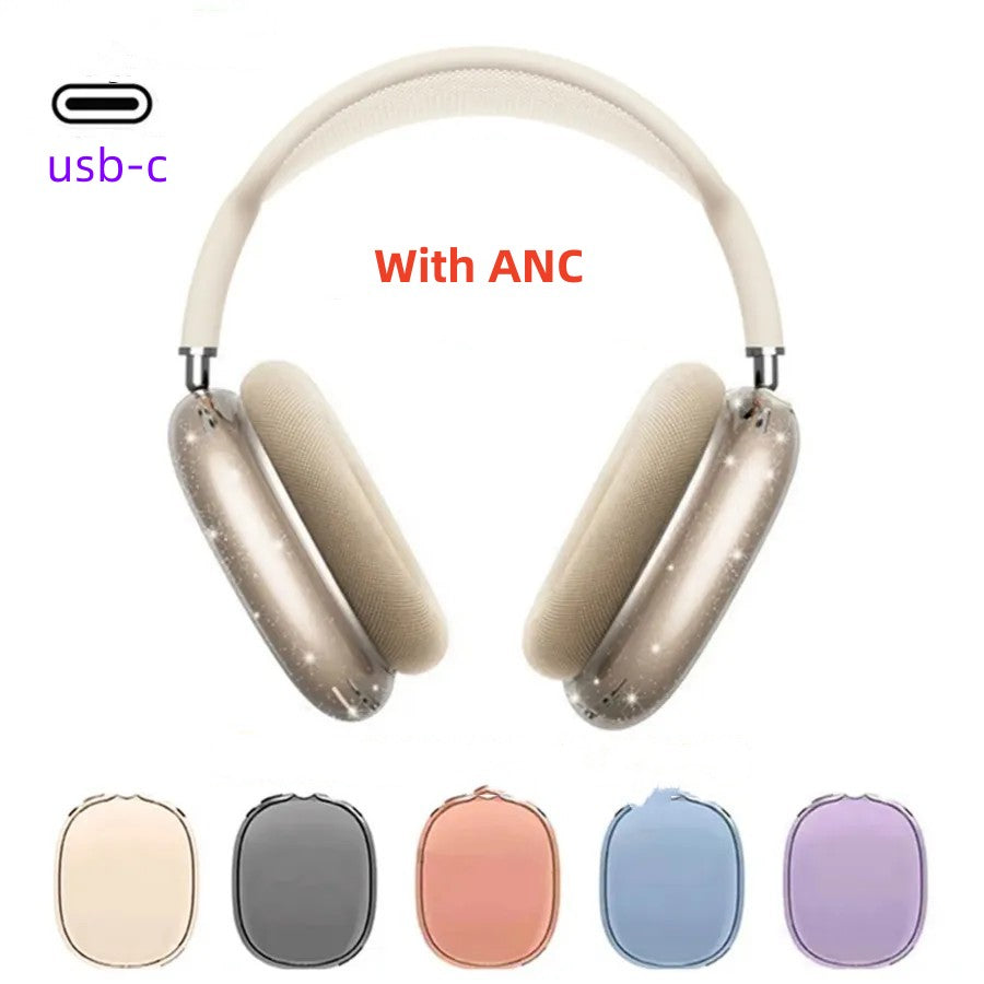 For apple Airpods Max bluetooth wireless Headphone Accessories airpodspro max Transparent TPU Silicone Waterproof Protective case AirPod Max Headset