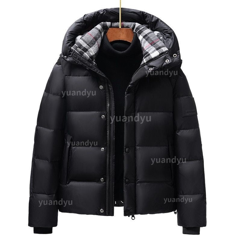 New Designer Mens womens Parka Puffer Jackets Winter Jacket Fur Hooded Coat Men Letters Zipper White Duck Down Full Sleeve Homme Outerwear Coats---5