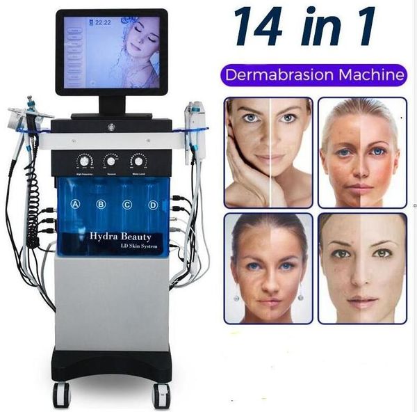 Powerful Diamond Micro dermabrasion machine hydro facial Bio Face Lifting facial deep cleaning Multifunctional Photon equipment acne wrinkle