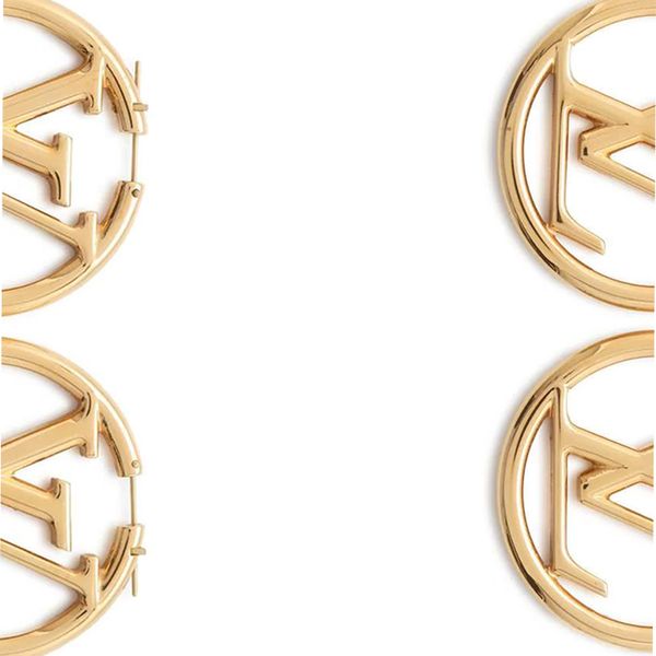 Earrings Designer For Women High Quality Luxury Hoops 18K Gold Plated Letter Earring High Quality Ladies Branded Jewelry Valentine&#039;s Da