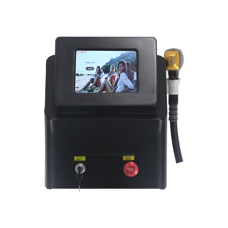 Alexandrite 3 Wavelength 808 Diode Hair Removal Laser Machine Ice Titanium Body Painless Physical Body Depilation