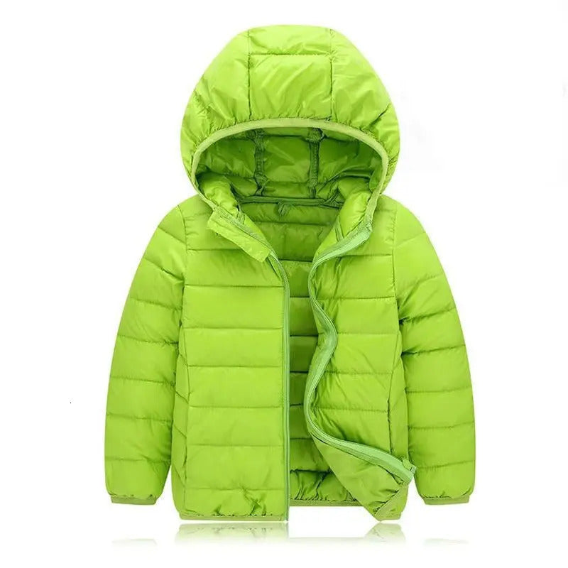 114 Years Autumn Winter Kids Down Jackets For Girls Children Clothes Warm Down Coats For Boys Toddler Girls Outerwear Clothes250902
