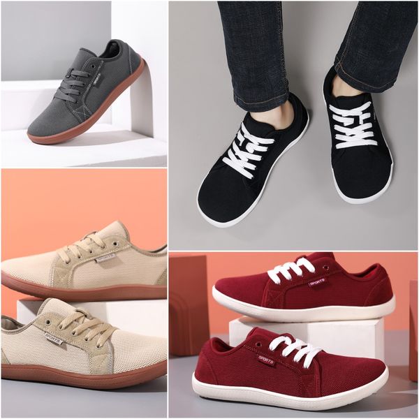 men Women Shoes Fashion Round Toe lights Anti slip comfortable high-quality amirisneakers greybreathable black white pink soft dress walking